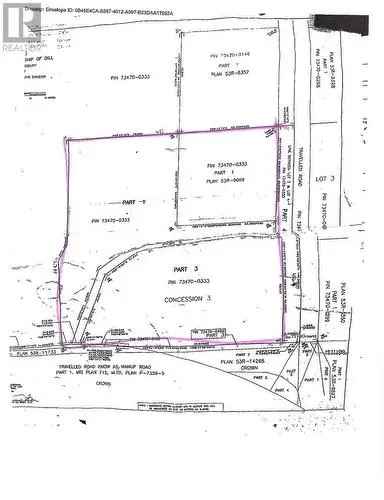 Vacant Land For Sale Sudbury Ontario 5 Acres Prime Corner Location