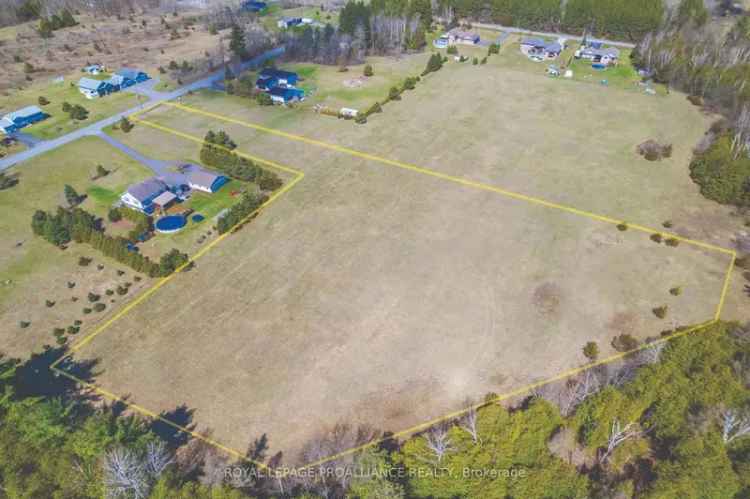 3.9 Acre Lot Perfect for Dream Home - Near 401 and Amenities