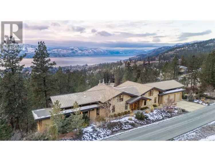 Buy House in Okanagan Lake with Stunning Views and Luxury Features