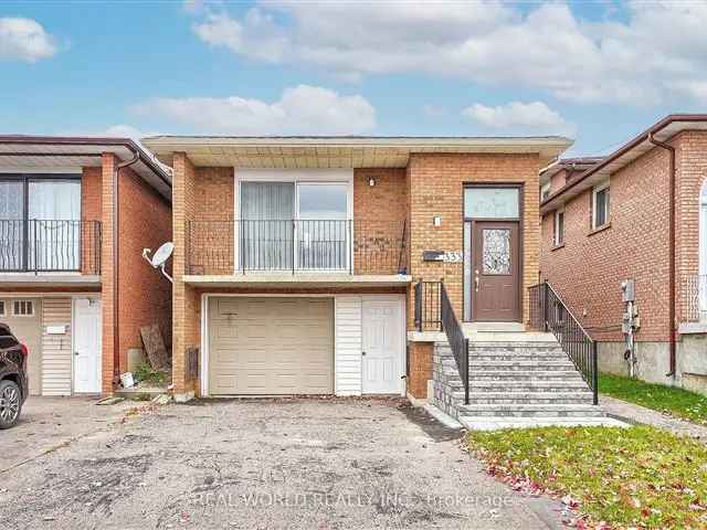 3 1 Bedroom House in Vaughan 3 Separate Units High Demand