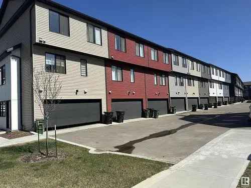 3-Bed Townhouse for Sale in Desrochers Edmonton