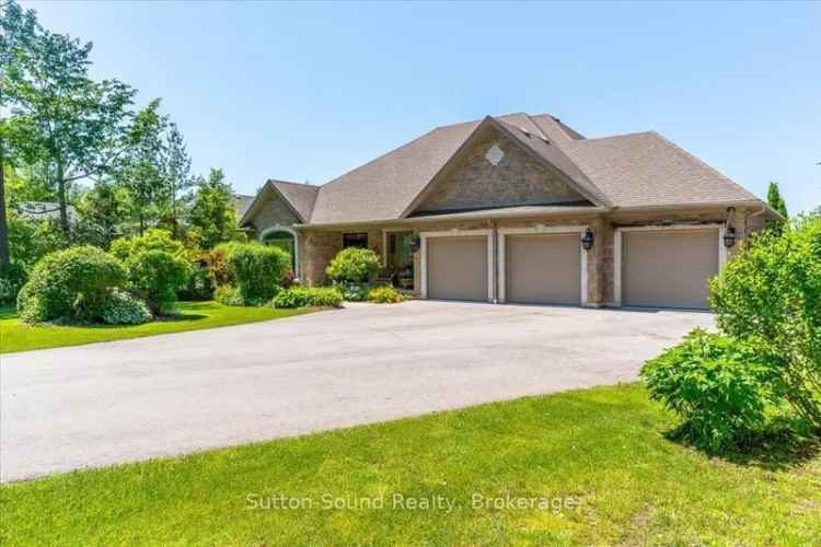 Georgian Bay Waterfront Estate: 5000 sq ft Custom Home