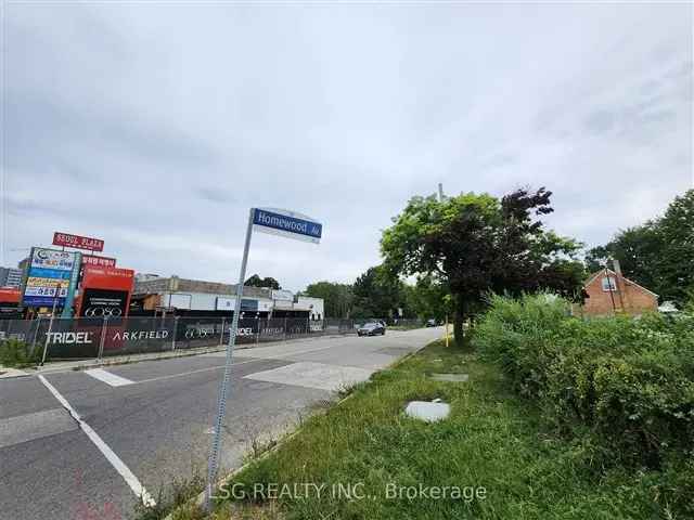 North York Redevelopment Opportunity Yonge St Mixed Use Project