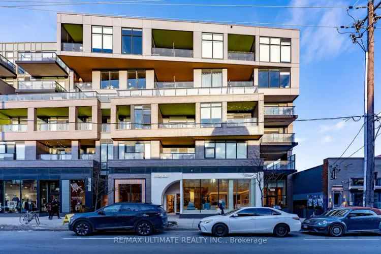 Rent Trendy Apartment in Ossington Village with Balcony and Amenities