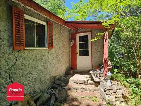 Bungalow For Sale Laurentides Renovation Project