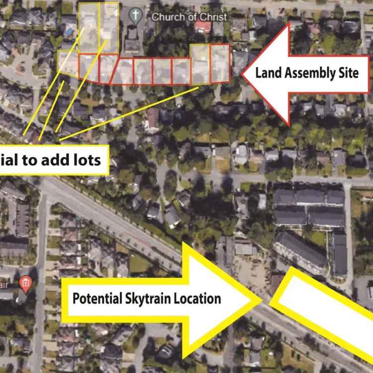 Development Land Assembly Near 152 St Skytrain Station