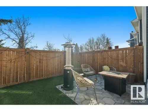 Fully Renovated 4-Bed Townhouse in Dunluce Edmonton