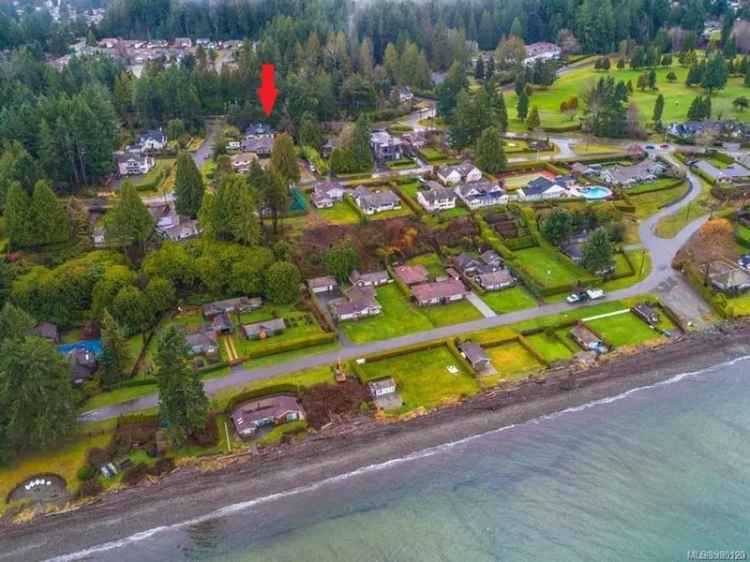 Qualicum Beach Cottage Style Home - 3 Beds, Detached Studio, Ocean Views