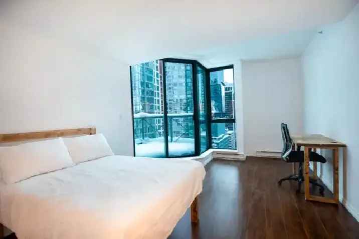 Master Room for Rent in Downtown Vancouver – All-Inclusive