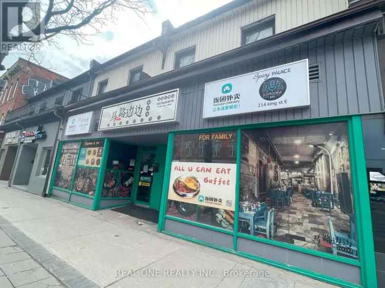 Turnkey Restaurant Space for Sublease on King Street East