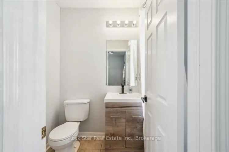 Upgraded 3-Bed 3-Bath Home in Cambridge Near Hwy 401