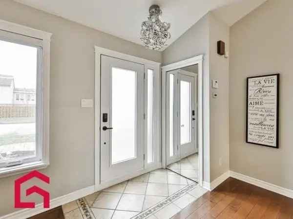 Bungalow for Sale Lanaudiere 4 Bedrooms Heated Pool Home Theatre