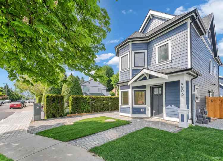Ladner 4-Bedroom Home with Detached Coach House