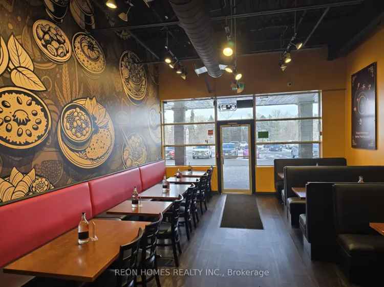 Halal Indian Hakka Restaurant for Sale in Pickering