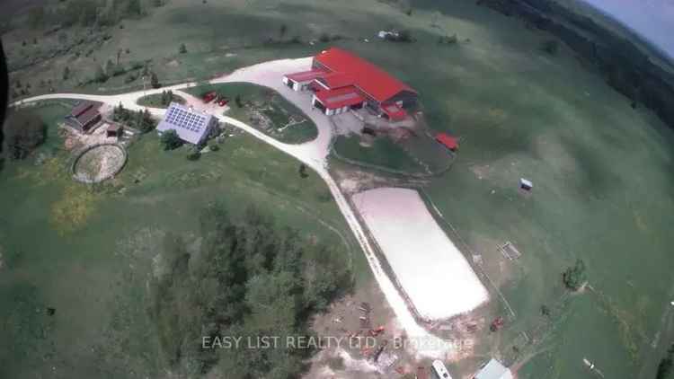 Buy Equestrian Facility with Unique Home in Beautiful Landscape