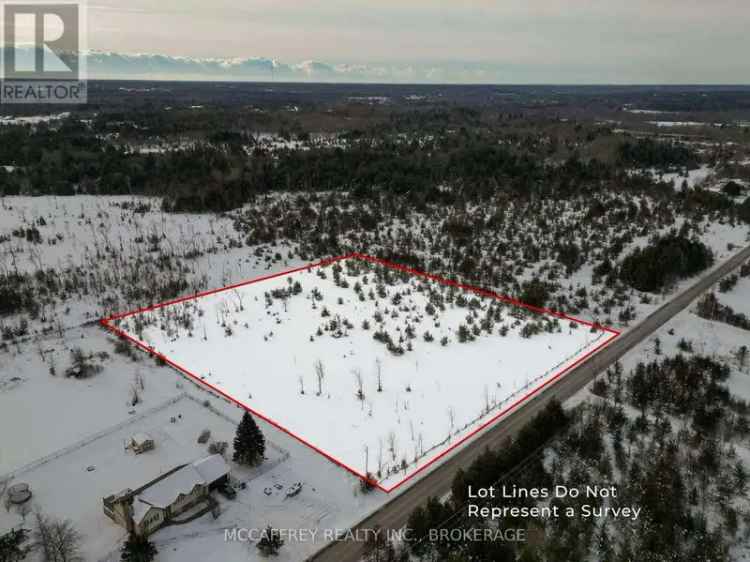 3.11 Acre Vacant Lot Country Setting Dream Home Investment