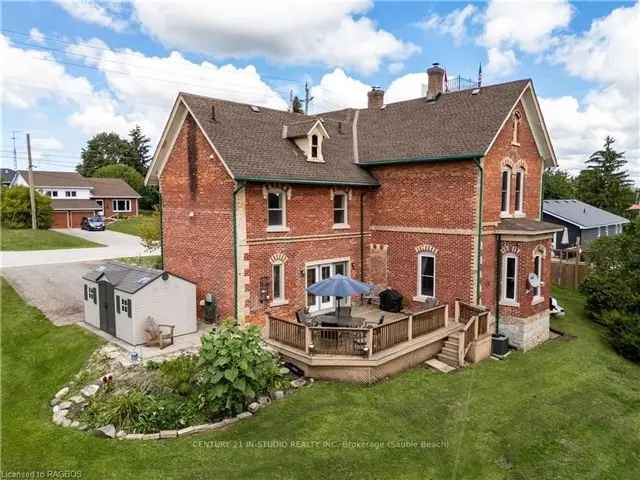 Historic 5-Bedroom Century Home with Tower and Large Dining Room