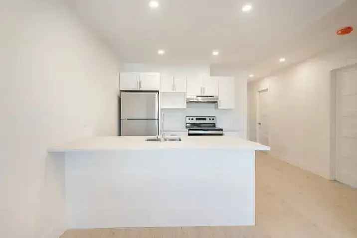 Newly Renovated 3 1 2 in Rosemont Available Now