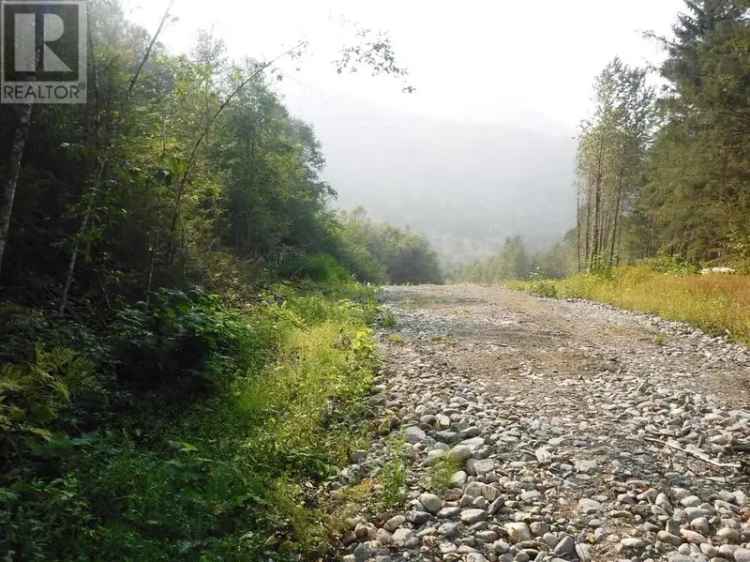 Buy Land in Bella Coola with Light Industrial Zoning and Great Features