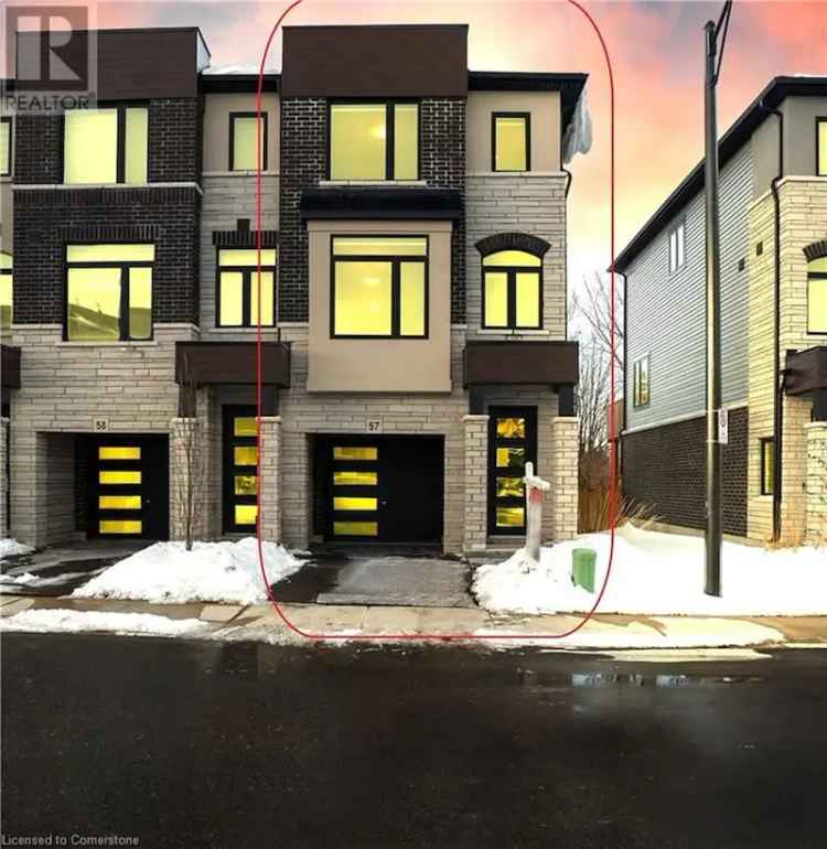 Luxury 3 Bed 4 Bath End Unit Townhome Ravine Lot Modern Design