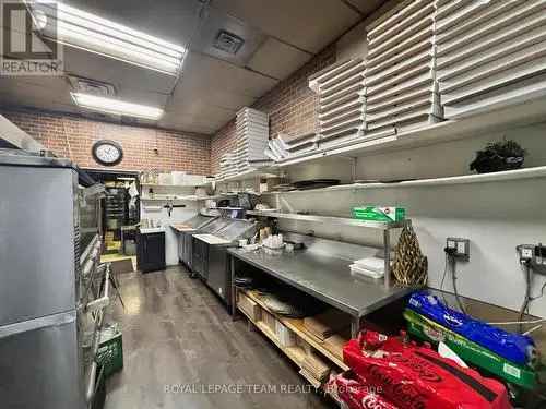 Commercial Restaurant For Sale in Centretown Ottawa