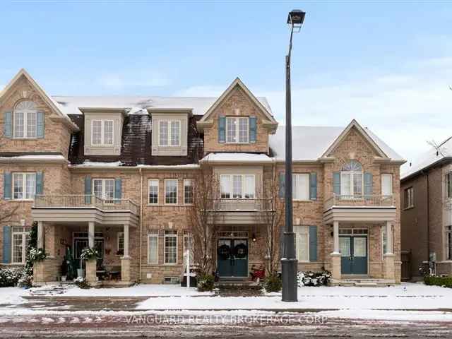 Luxury Kleinburg Townhouse 4 Beds 5 Baths 3000 Sq Ft