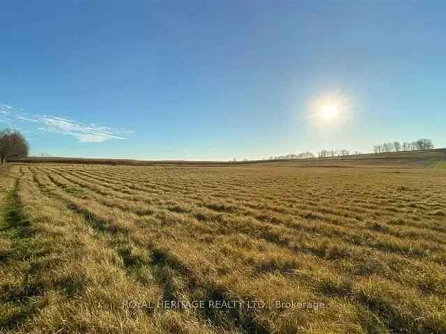 Land For Sale in Clarington, Ontario