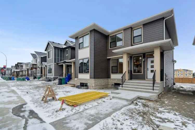 Buy paired home in Cochrane with modern features and great amenities