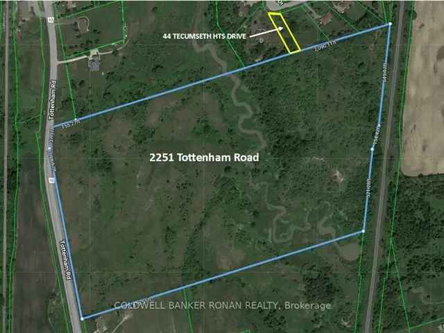 Land For Sale in New Tecumseth, Ontario