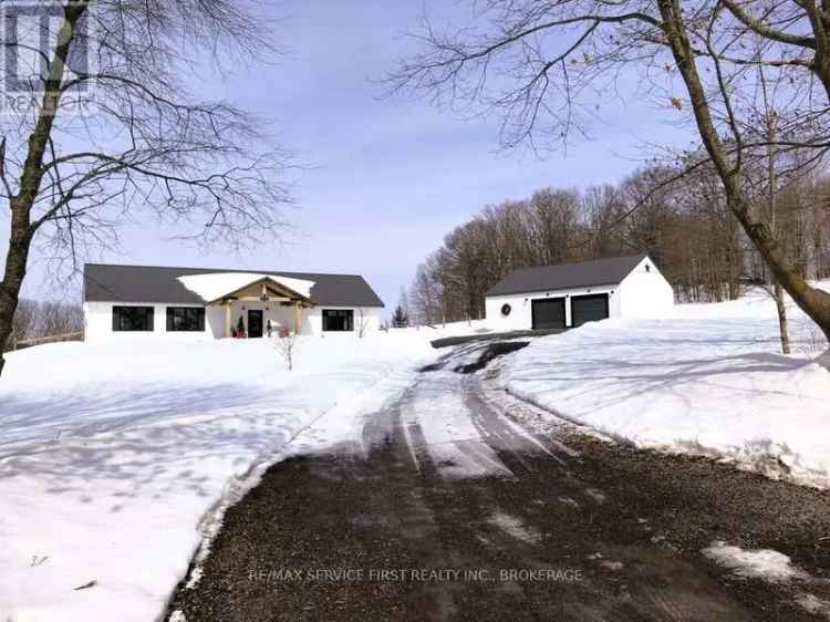 Buy modern farmhouse country home in beautiful landscape with great features