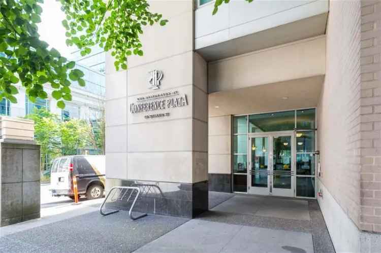 Downtown Vancouver 1 Bedroom Plus Solarium with City Views