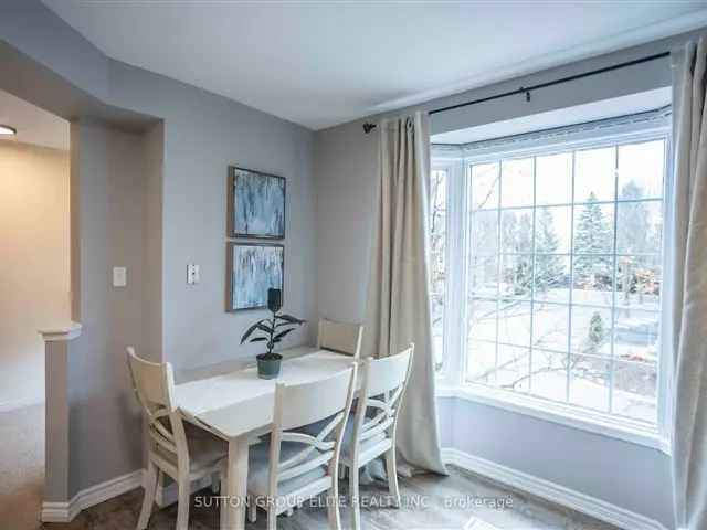 Spacious 3-Bedroom Condo Townhouse Near Schools and GO Train