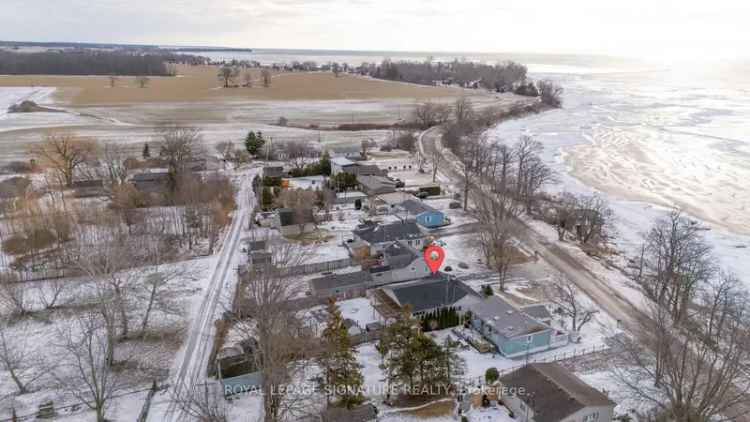 Beachfront House for Sale with Inground Pool and Hot Tub in Lakeshore