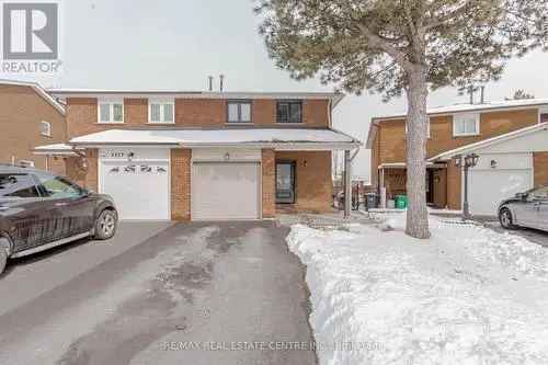 Buy Semi Detached House in Rathwood Mississauga with Walkout Basement