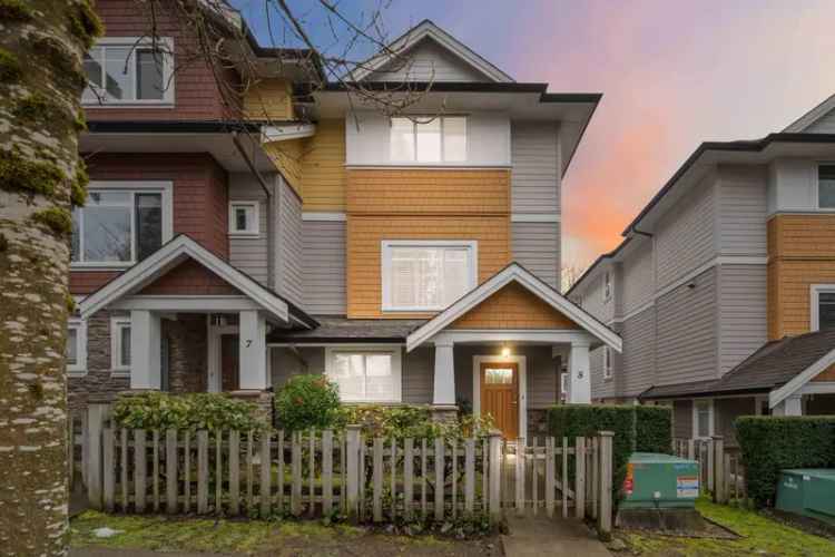 3 Bedroom Townhouse in Burke Mountain Coquitlam