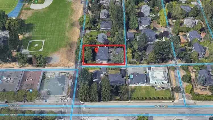 Shaughnessy Development Opportunity: 10137 sq ft Lot Townhouses Apartments