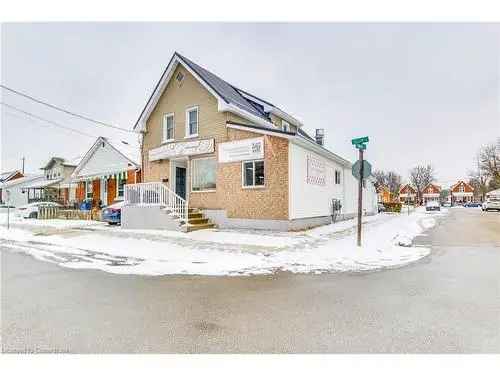 Commercial property for sale in East Ward Brantford with residential unit