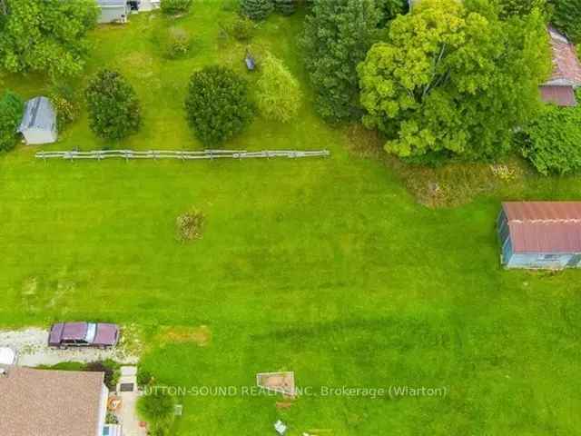 Large Vacant Lot in Wiarton - Build Your Dream Home