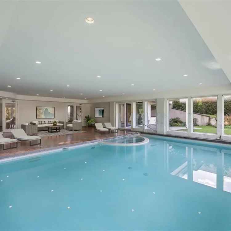 Ocean View Estate: 9631 sq ft Home with Indoor Pool