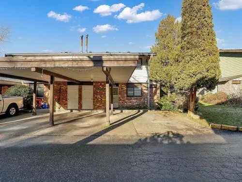 3 Bed 3 Bath Townhouse For Sale in Newton Surrey BC