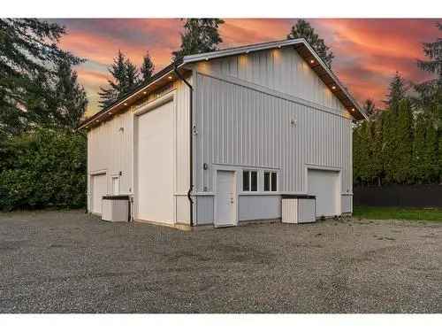 House For Sale Langley BC Renovated Home Huge Shop