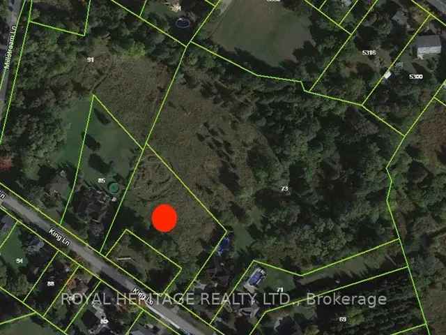 Custom Home Lot in Hampton Hamlet: 1.26 Acres, Ravine Views