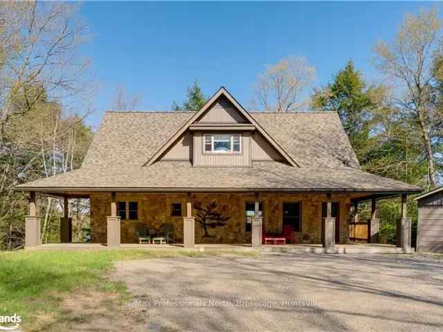 North Muskoka Waterfront Cottage Charm