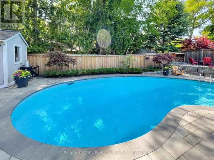 Dream Home Awaits - Backyard Oasis in Credit Woodlands
