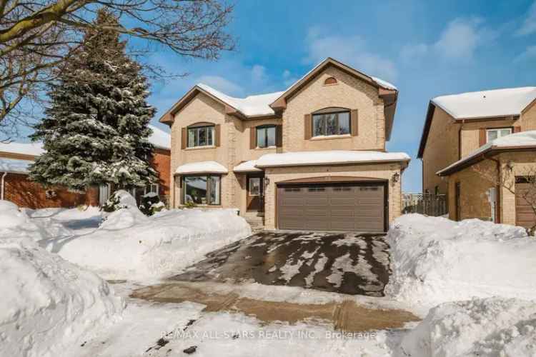 Spacious Family Home in Markham with Stunning Family Room and Private Backyard