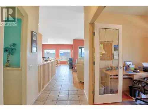 Panoramic Lake View Rancher Walkout Home in Kelowna Upper Mission