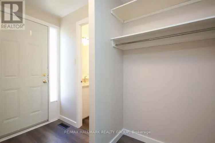 3-Bedroom Townhome in Barrhaven Family Community