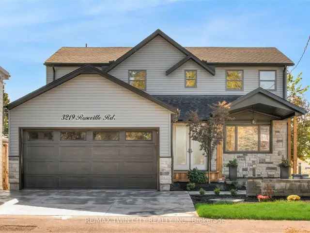 Stunning Custom Family Home Breathtaking Farmland Views Roseville