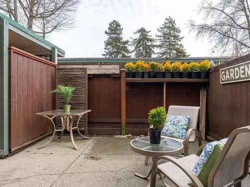 Buy townhouse in Westview with private patios and outdoor pool in North Vancouver