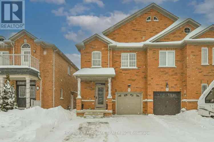 Stunning Renovated 3-Bed 4-Bath Semi-Detached Home in Maple